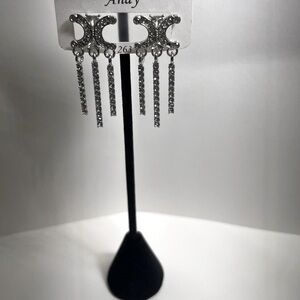 Elegant Silver Dangle Earrings